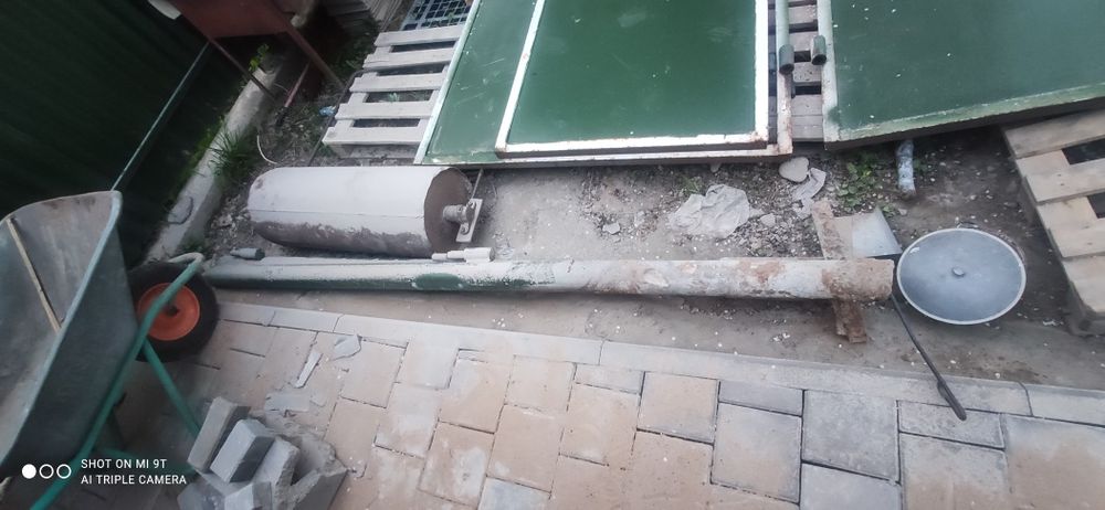 Продам советские ворота распашные.