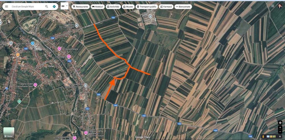 Teren extravilan 1500 mp – de vânzare
