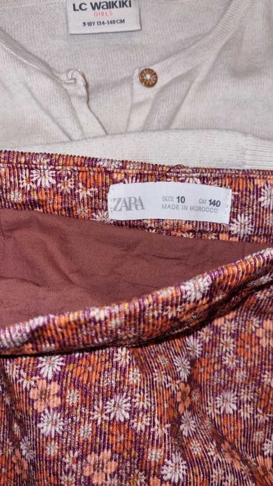 Mango, Zara, LC, НМ сет р-р 140