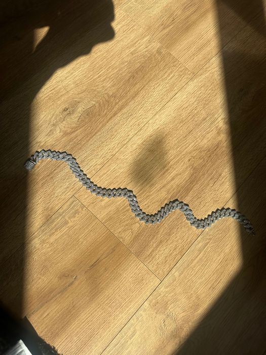 мужская цепь Cuban Link Iced Out