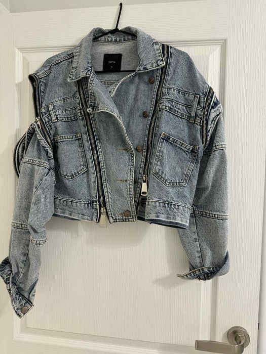 Дамско дънково яке размер М