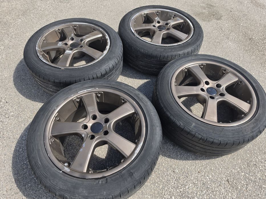 5х112/17 с гуми Мерцедес Ауди Фолксваген Шкода Сеат 5x112/17 VW Skoda Audi Mercedes