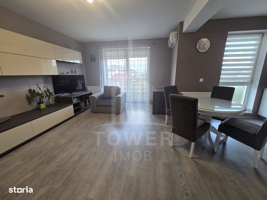 Apartament modern 3 camere, 70 mp, zona Turnișor – parcare în curte pr