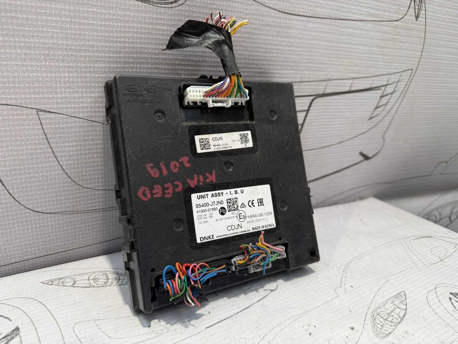 Modul confort / Unitate I.B.U. KIA Cee'd III 95400J7JN0 2019 / [2018+] / (5B3)