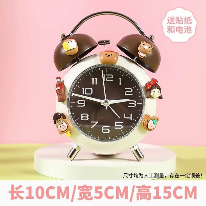 Будильник с милыми фигурками – ретро стиль