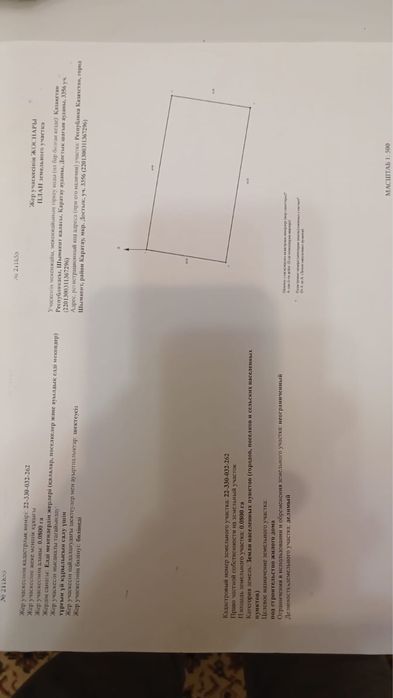 Участок мкр Достык