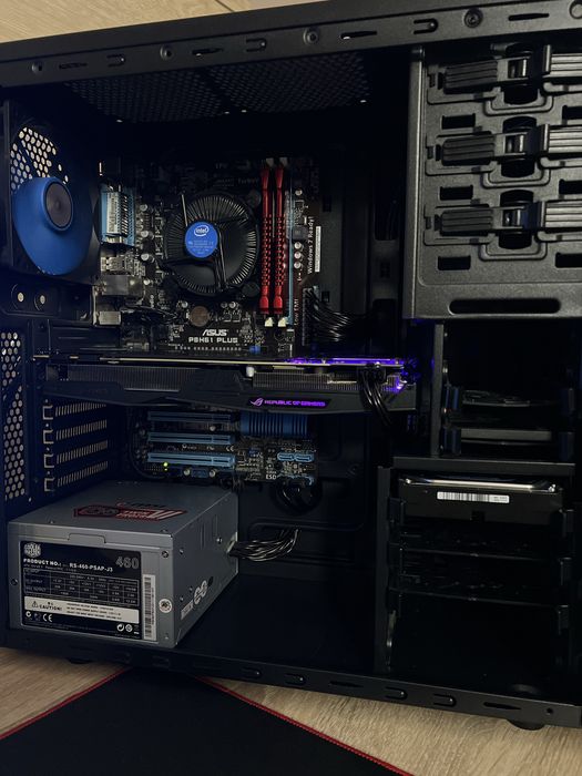Геймърски компютър / i7 3770 / GTX 1070 8GB / 16GB RAM / 256GB SSD / 1TB HDD