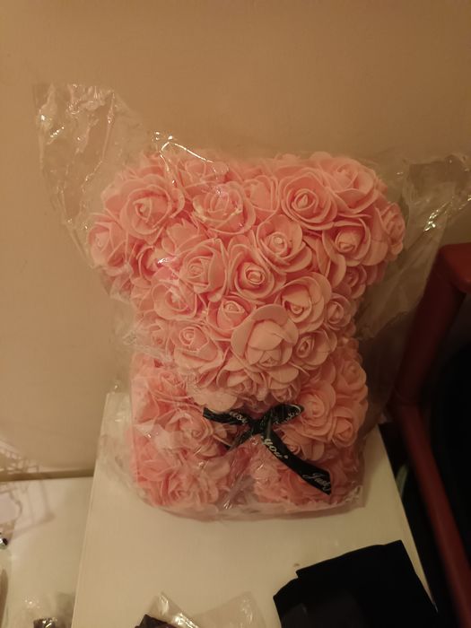 Aranjament flori din săpun