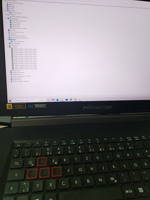 Acer predator helios 300 gaming