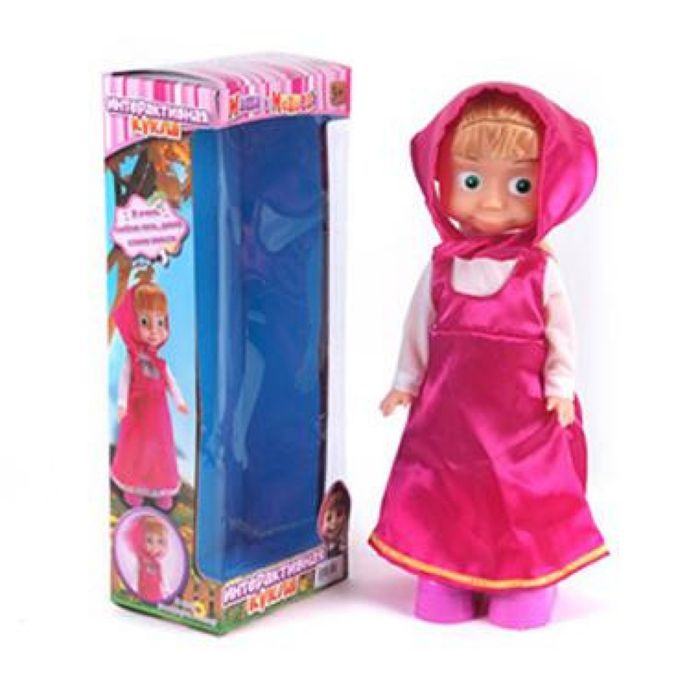 Детска кукла Маша от Маша и Мечокът