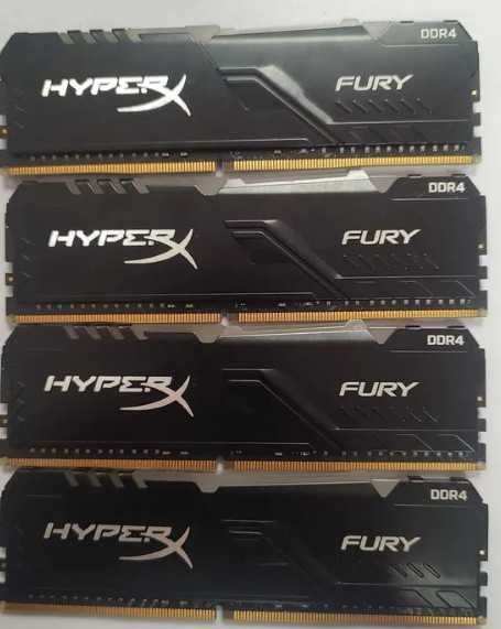 Memorie HyperX Fury RGB 16GB, DDR4, 3000MHz, CL15, 1.35V