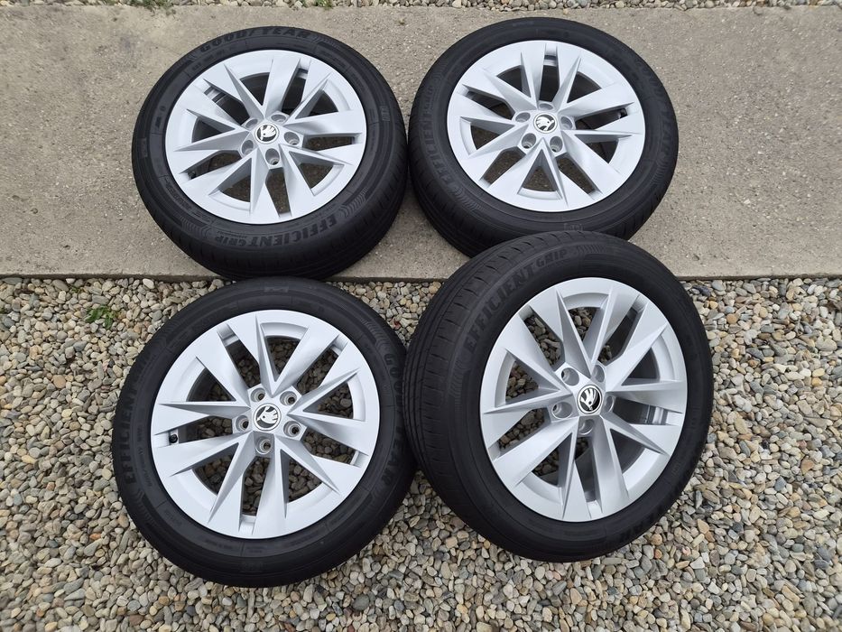 Roti/Jante NOI Skoda Octavia4 anvelope vara NOI 205 55 17 Good Year