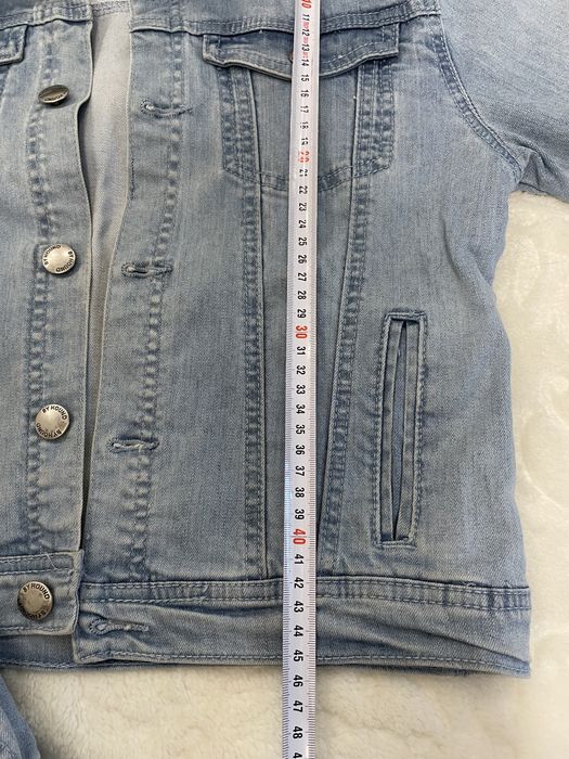 Ръчно рисувано дънково яке