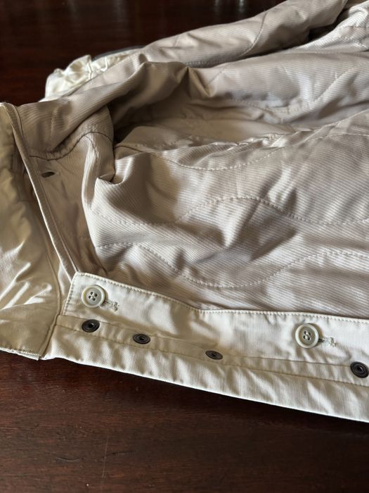 Geacă de bărbați Zara, XL, crem