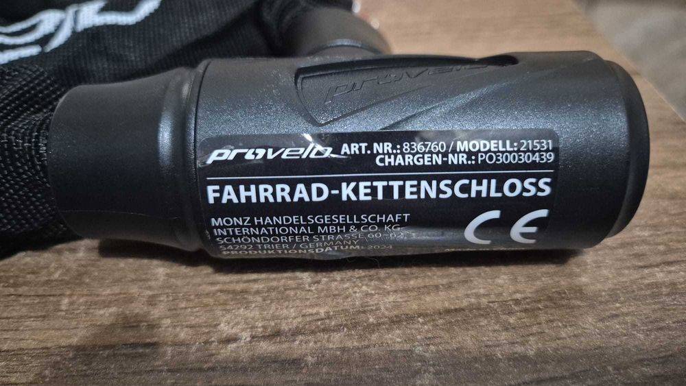 Lant Antifurt cu cheie (bicicleta/moto) - PROVELO