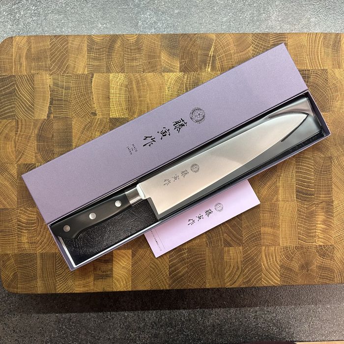 Cutit bucatar Fujitora Tojiro DP VG10 210 mm Gyuto japonez