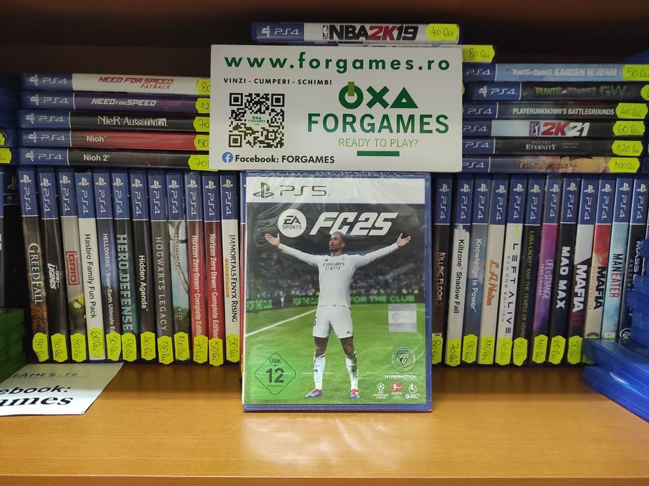 Joc PS5 FC 25 PS5 sigilat Forgames.ro Fostul FIFA 25