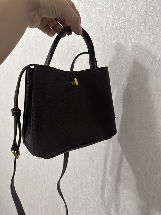 Сумка mango шоколадного цвета