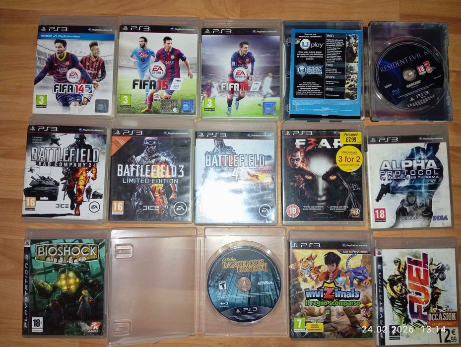 Pachet 28 jocuri ps3