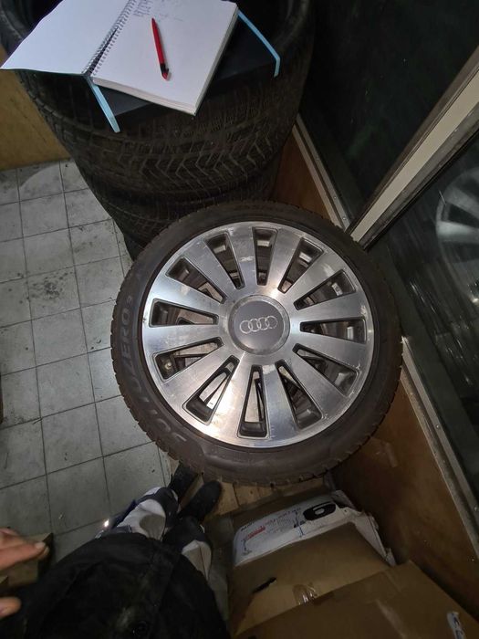 джанти с зимни гуми Ауди Audi 4бр. зимни гуми 255/40/R19