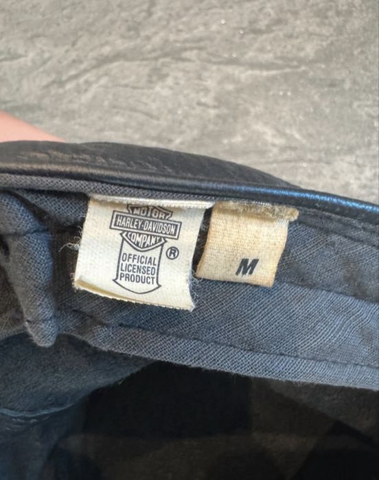 ge Harley-Davidson din piele cu lanț, mărimea M