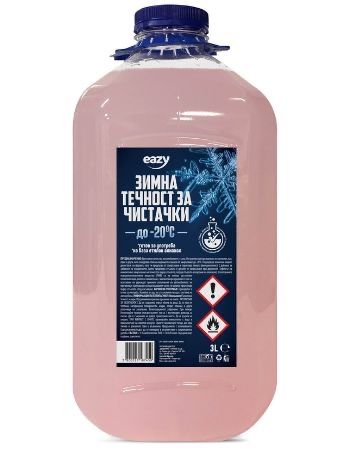 Зимна течност за чистачки EAZY до -20°C – 5 литра