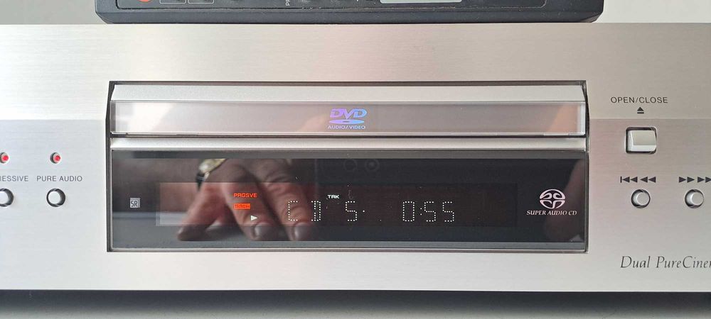 Pioneer DV-668AV High-End SACD / DVD Player – Telec Originala – Iesiri Aurite 5.1 HDMI