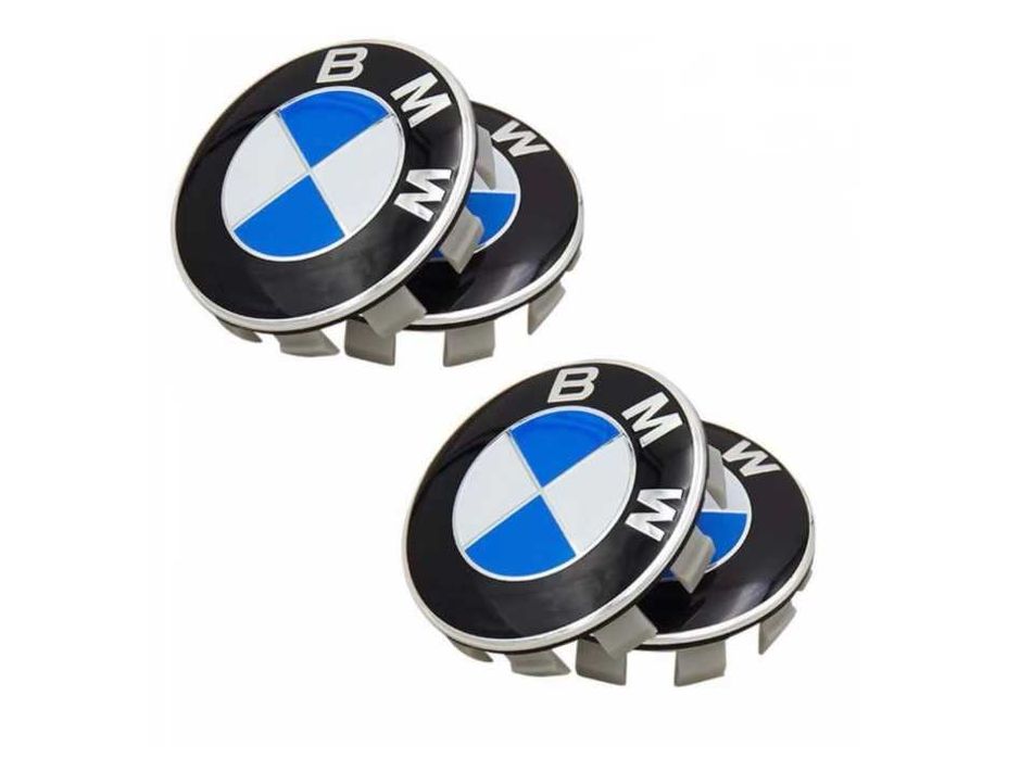 Capace jante BMW 68mm - Albastru/Alb, Negru, Alb-Negru, Aniversare