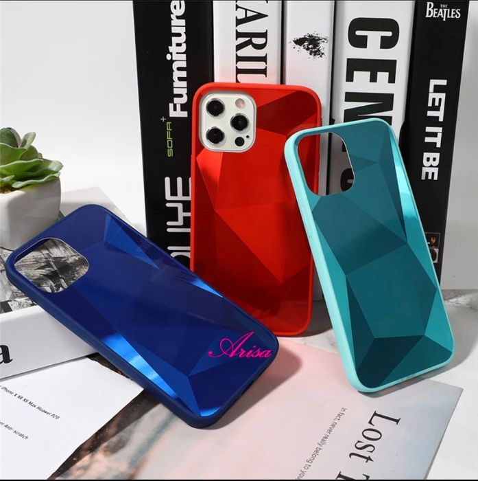 Husa tip oglinda , model Prism iPhone 12 , 12 Mini, 12 Pro, 12 Pro Max