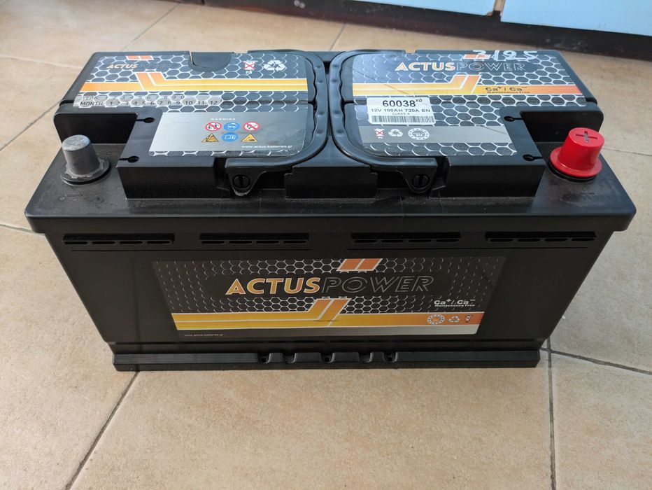 ЧИСТО НОВ акумулатор Actus 100mah