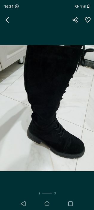 Сапоги и шлепки 41р вместе за 1000