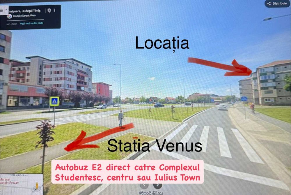 Proprietar inchiriez garsoniera in Soarelui cu centrala proprie pe gaz