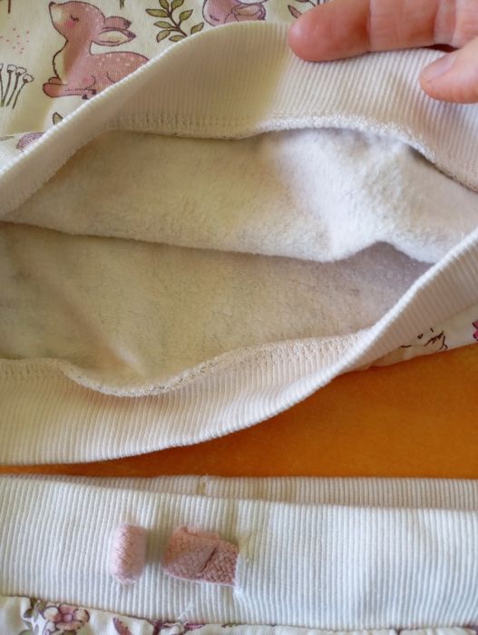 Памучен ватиран детски комплект