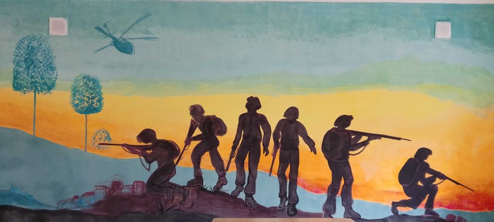 Devorga rasm chizish/ роспись на стене