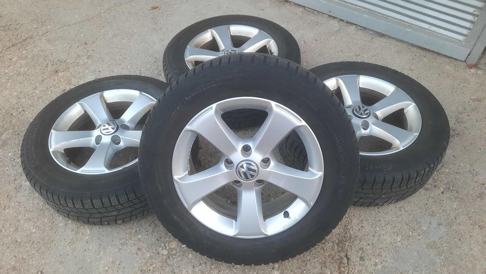 Оригинални алуминиеви джанти 5х112 за VW 16ки