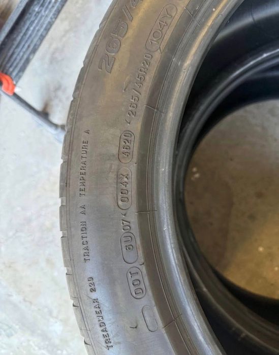 Гуми спорт пакет 265/45/20. 295/40/20 Michelin
