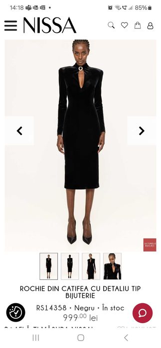 Rochie Neagra Nissa