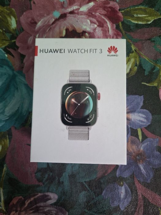 Смарт часовник HUAWEI WATCH FIT 3 SLO-B19 GREY Grey Nylon Strap 43.2 M