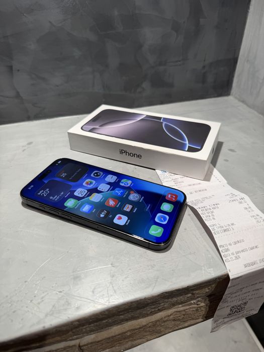 Iphone 16 Pro Max Black + гаранция