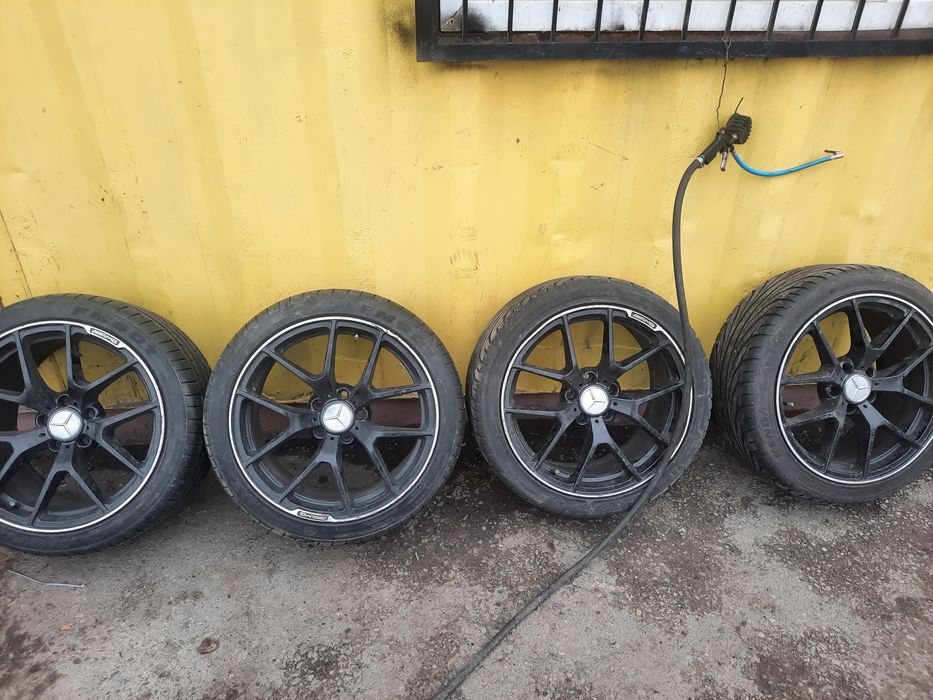 Титановый диск на мерс