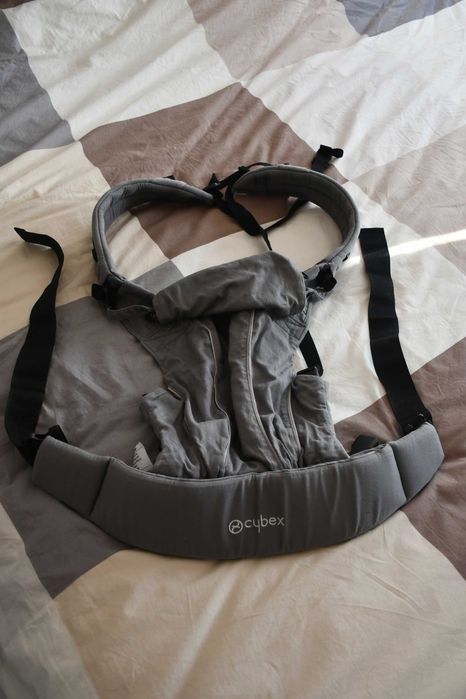Marsupiu Bebeluș CYBEX Maira Click Baby Carrier - Gri Manhattan