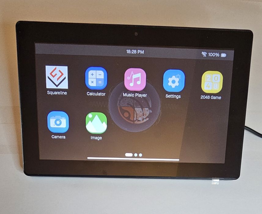 Display Smart 7” ESP32-P4 + ESP32-C6 Touchscreen IPS + Camera 2MP
