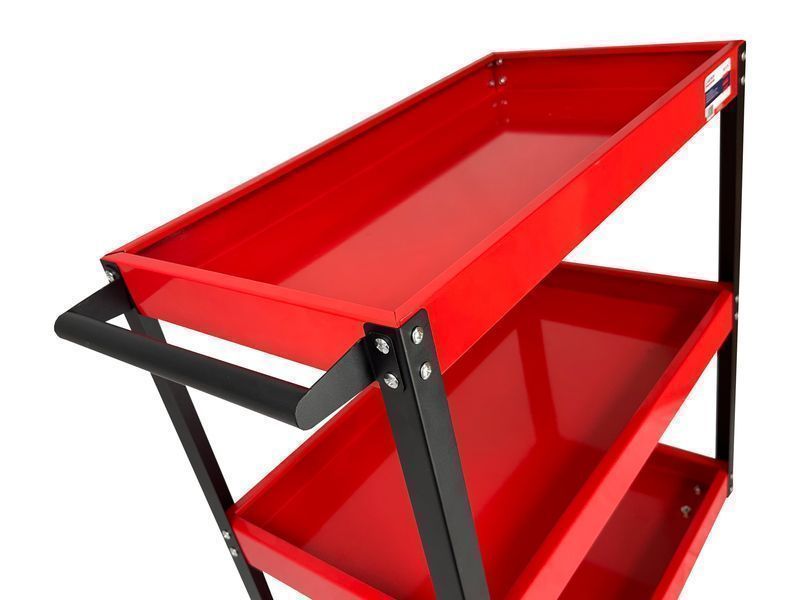 Подвижна метална количка с 3 рафта gebo tools