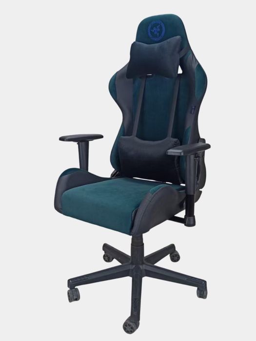 Игровое компьютерное геймерское кресло green igrovoy kresli