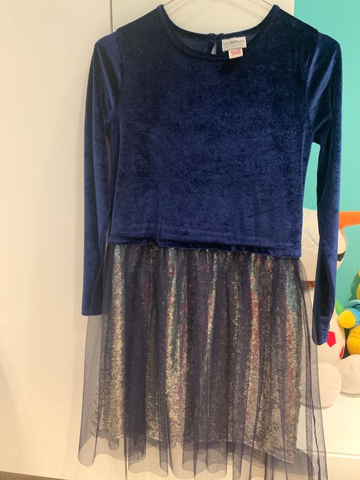 Детска рокля 10-11г размер 140-146см