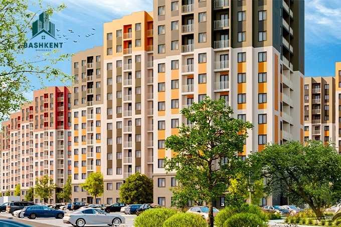 Продается 2-х комн. квартира Башкент 2/15/16  - сдача в апреле 2026г.