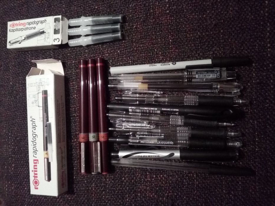 Продавам химикали, пиромоливи, моливи, маркери, телбоди и т.н.