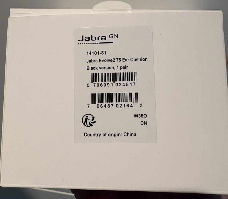 Jabra Evolve2 75 Ear Cushions