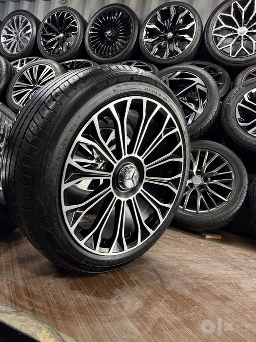 Merc Maybach diska Balon xolati idial