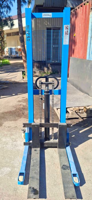 Штабелер 2т 160см ручная кара рохля купить в Ташкенте